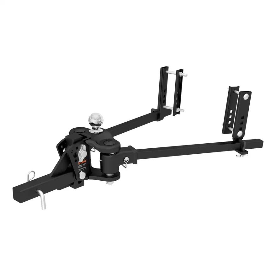 TruTrack 4P Weight Distribution Hitch with 4x Sway Control; 8-10K
