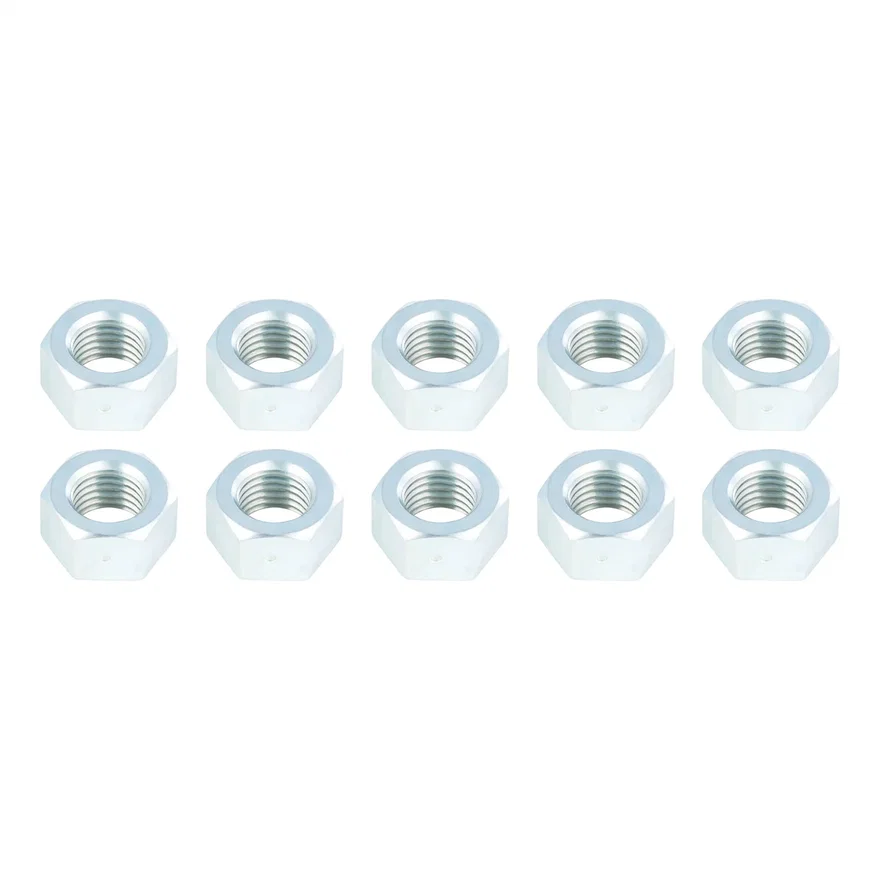 Trailer Suspension Hex Nut; 1-1/8in.-7 Thread Size; 10 Pack