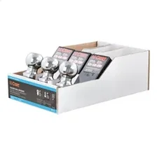 Loaded Ball Mounts with 2in. Balls (2in. Shank; 7;500 lbs.; 4in. Drop; 3-Pack) image 2