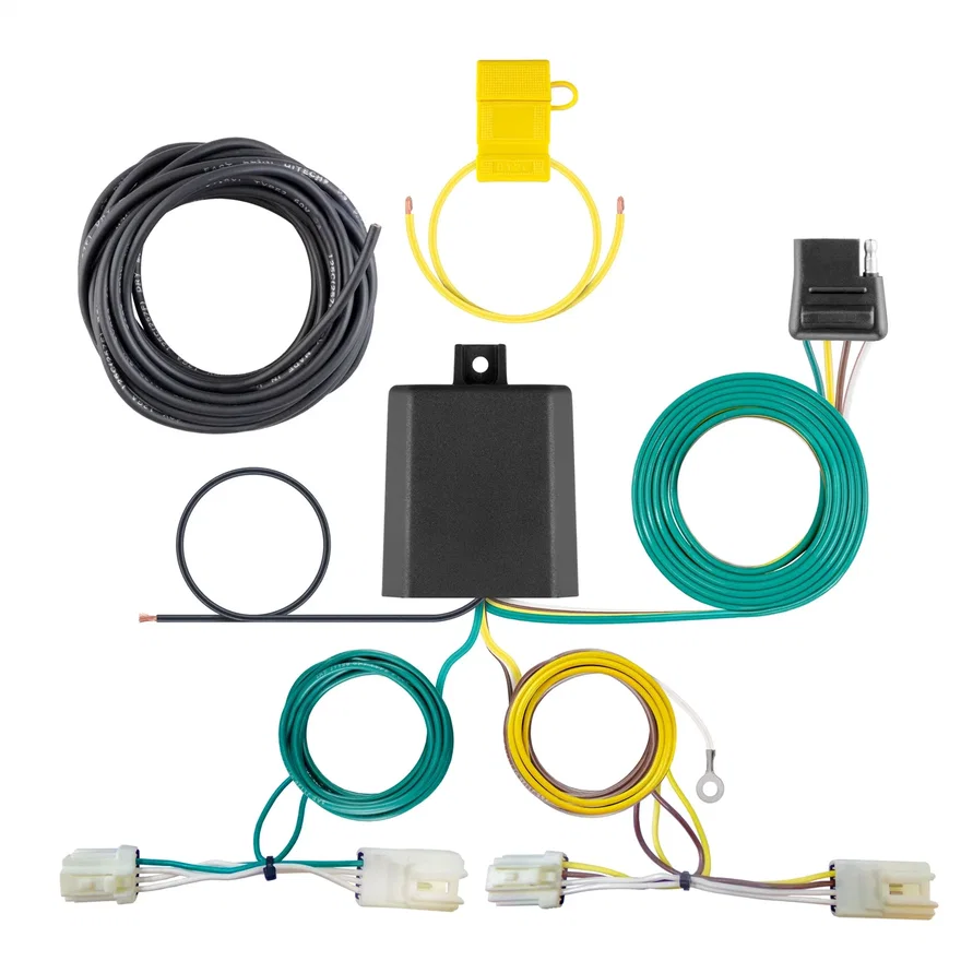 Custom Wiring Harness; 4-Way Flat Output; Select Nissan Murano