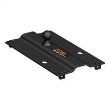 Bent Plate 5th Wheel Rail Gooseneck Hitch with 2-5/16in. Ball; 25K (3in. Offset) image 1