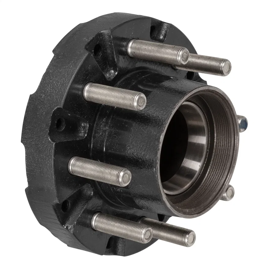 Short Threaded Grease Idler Hub Assembly w/Installed Bearing Kit; 10;000-lb
