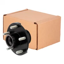 Idler Hub with Races/Wheel Studs; 3;500-lb. Axles; 5 on 5in. Bolt Pattern; 1/2in image 1