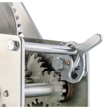 Hand-Crank 2-Speed Win.; 3;200 lbs; 17.5:1 Low Gear Ratio; 9.6in. Handle image 4