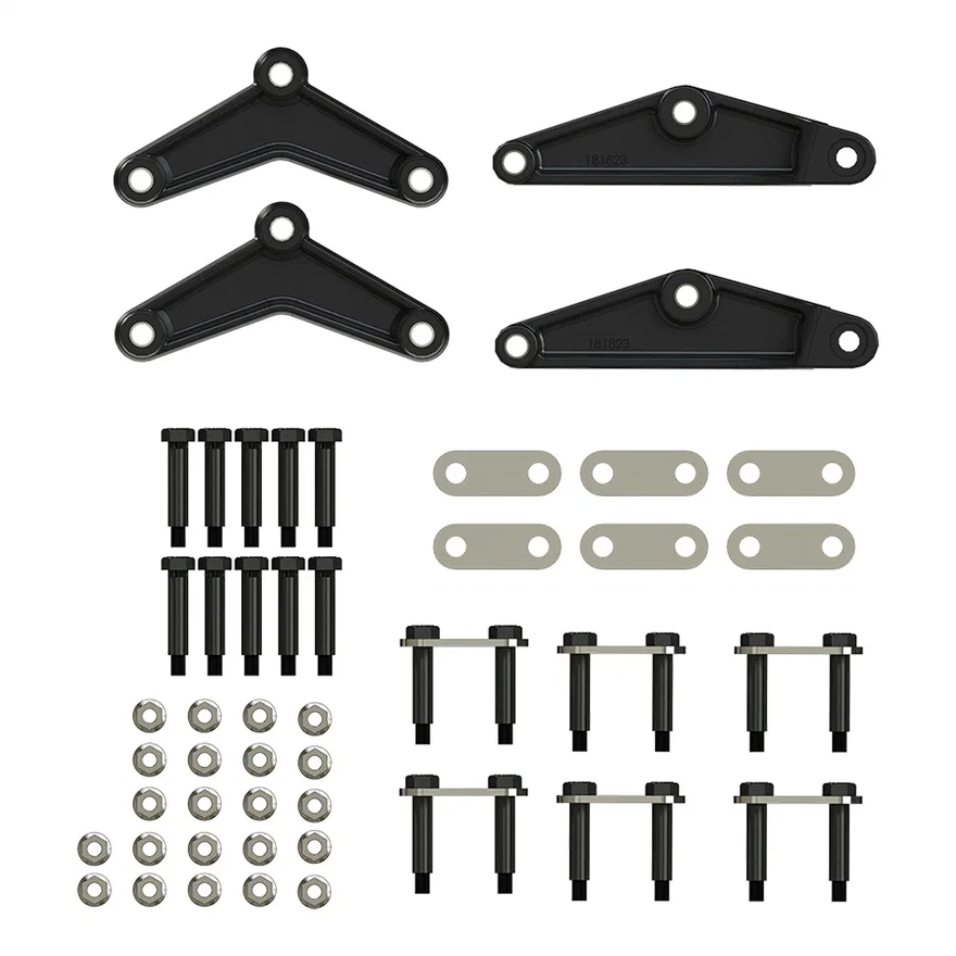 Axle Double-Eye Suspension Kit; 2;200-8;000-lb. Triple Axles; 35in. Axle Spacing