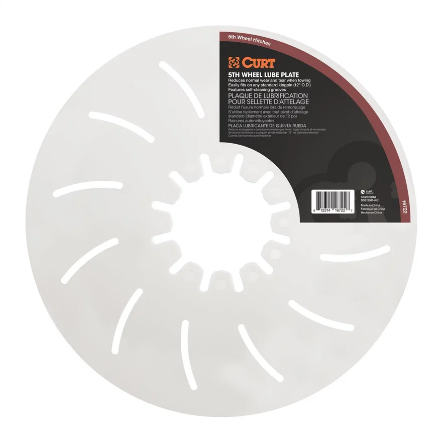 12in. 5th Wheel Lube Plate