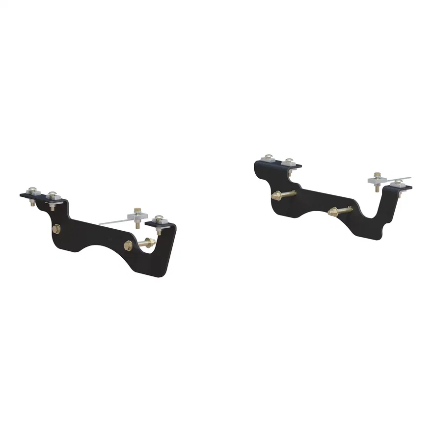 Custom 5th Wheel Brackets; Select Ford F-250; F-350 Super Duty