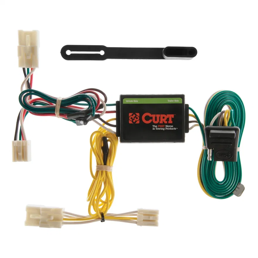 Custom Wiring Harness; 4-Way Flat Output; Select Toyota RAV4