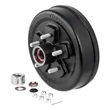 10in. Brake Hub Complete Kit with Installed Bearings; 3;500-lb. Axles image 2