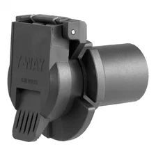 Replacement OE 7-Way RV Blade Socket (Twists into USCAR) image 1
