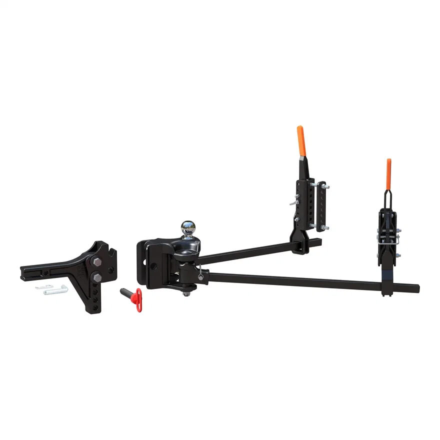 TruTrack 4P Trailer-Mounted Weight Distribution Hitch; 8-10K