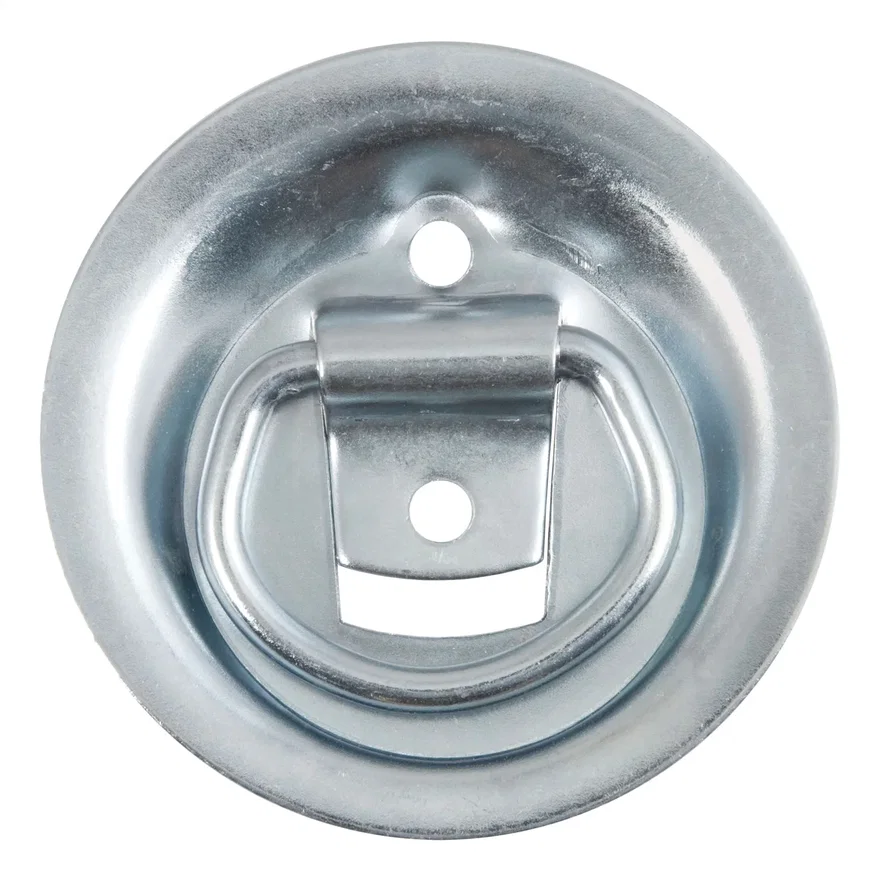 1-1/8in. x 1-5/8in. Recessed Tie-Down Ring (1;000 lbs; Clear Zinc)