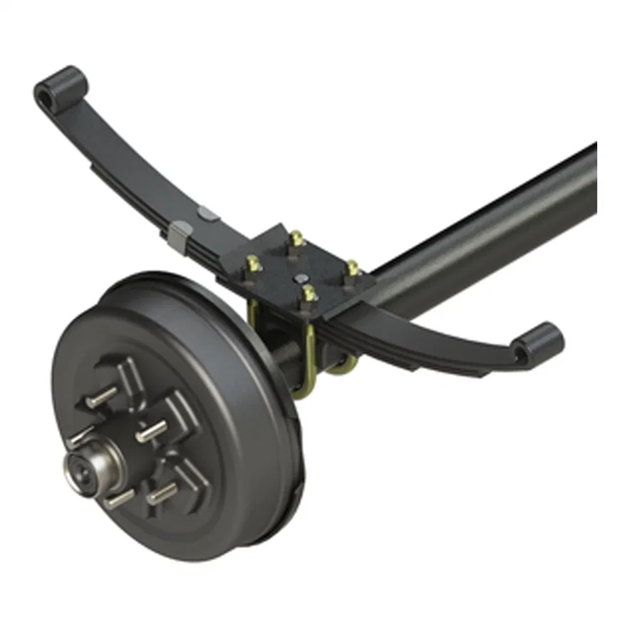 12-1/4in. Standard Threaded Grease Brake Hub Assembly with Installed Bearing Kit