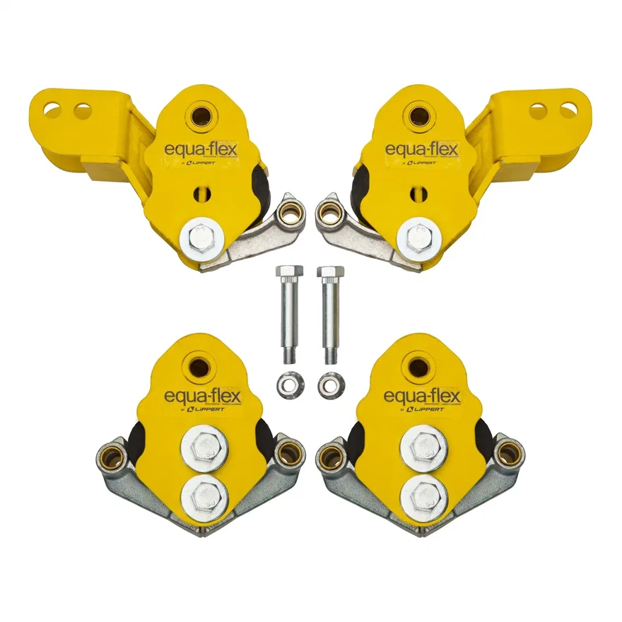 Equa-Flex® Rubberized Equalizer Triple Axle Kit; 3;000 to 6;000 lbs.
