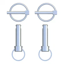 Replacement Rambler Tow Bar Base Pins image 1