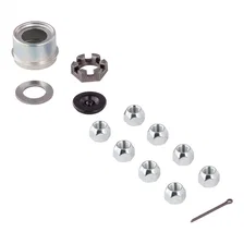 12in. Brake Hub Complete Kit with Installed Bearings; 7;000-lb. Axles image 8