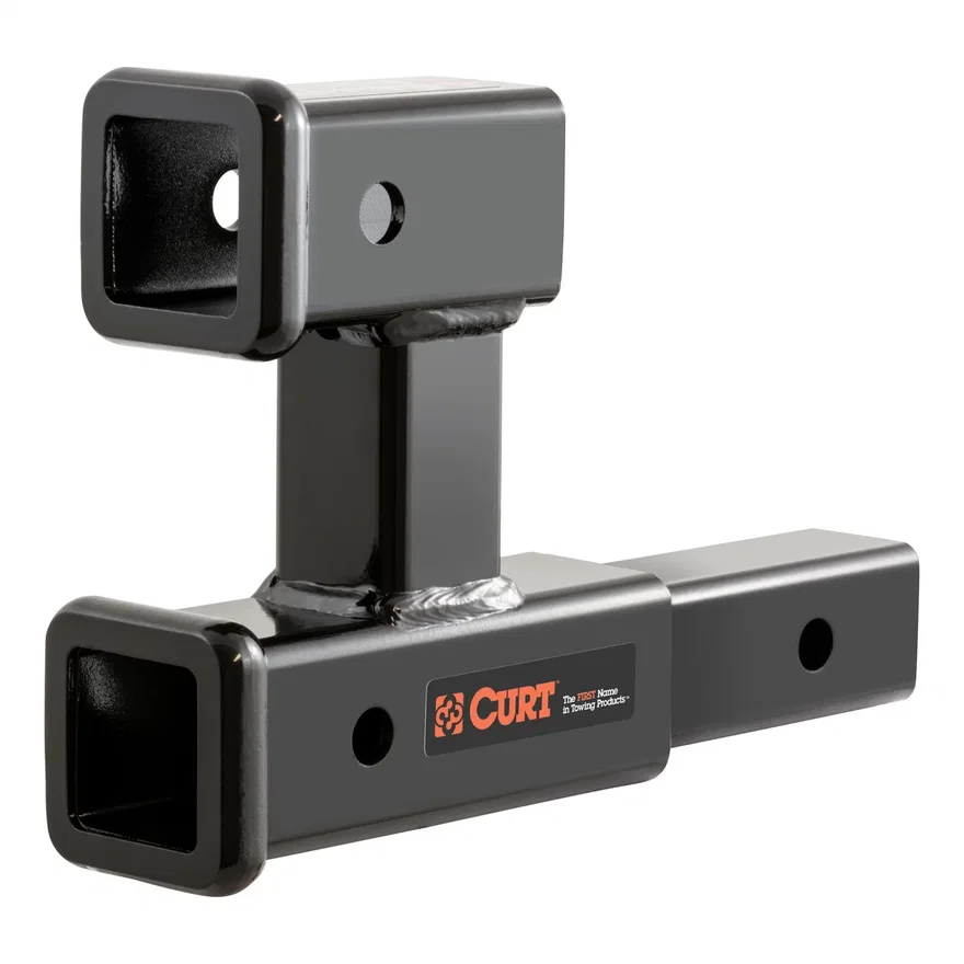 Dual Receiver Extender (2in. Shank; 3;500 lbs; 5-13/16in. Rise)