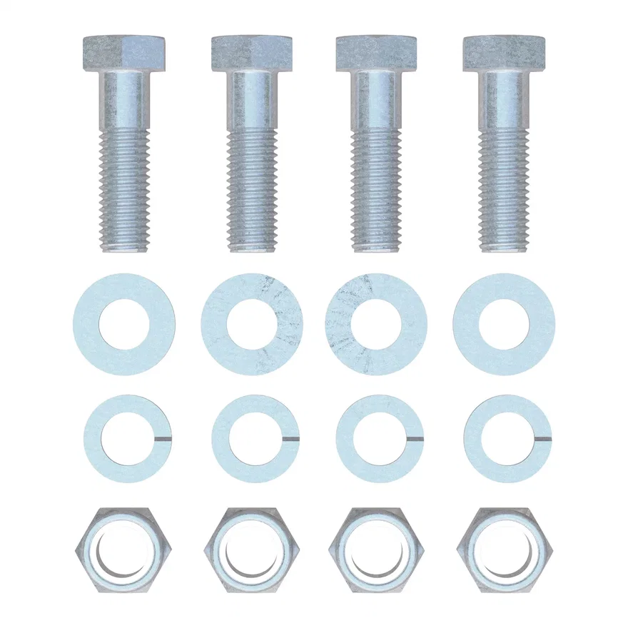 Replacement R-Series 5th Wheel Roller Head Mounting Hardware
