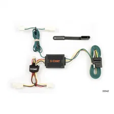 Custom Wiring Harness; 4-Way Flat Output; Select Toyota Corolla Sedan image 1