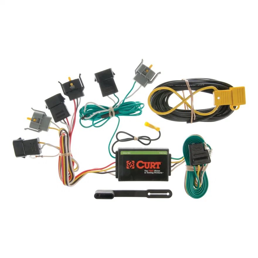Custom Wiring; 4-Flat; Battery Connection Required; Select Explorer; Mountaineer