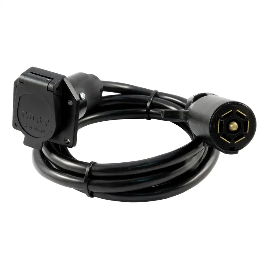 7ft. 7-Way RV Blade Extension Harness (Routes to Truck Bed)