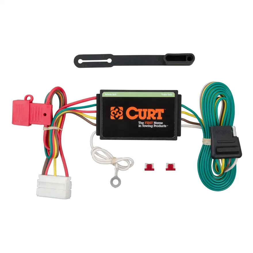 Custom Wiring Connector; 4-Way Flat Output; Select Acura MDX
