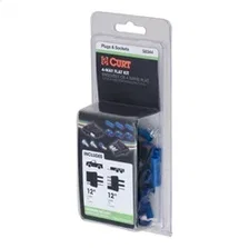 4-Way Flat Connector Plug/Socket with 12in. Wires Each/Hardware (Packaged) image 2