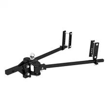 TruTrack 4P Weight Distribution Hitch with 4x Sway Control; 10-15K image 1