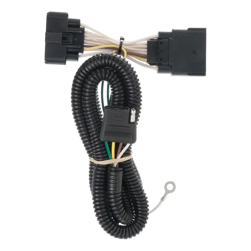 Custom Wiring Harness; 4-Way Flat Output; Select Ford Explorer