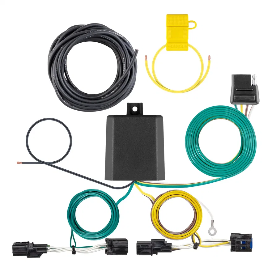 Custom Wiring Harness; 4-Way Flat Output; Select Hyundai Ioniq 5