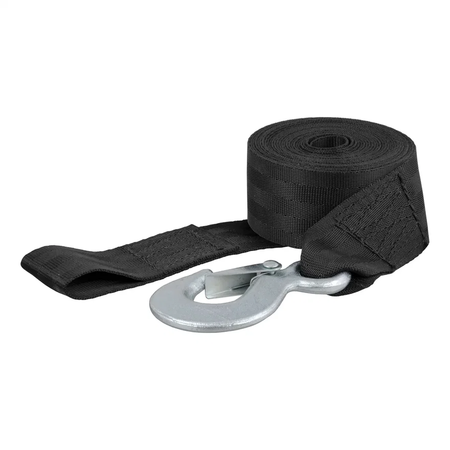 15ft. Winch Strap with Snap Hook (1;100 lbs.)