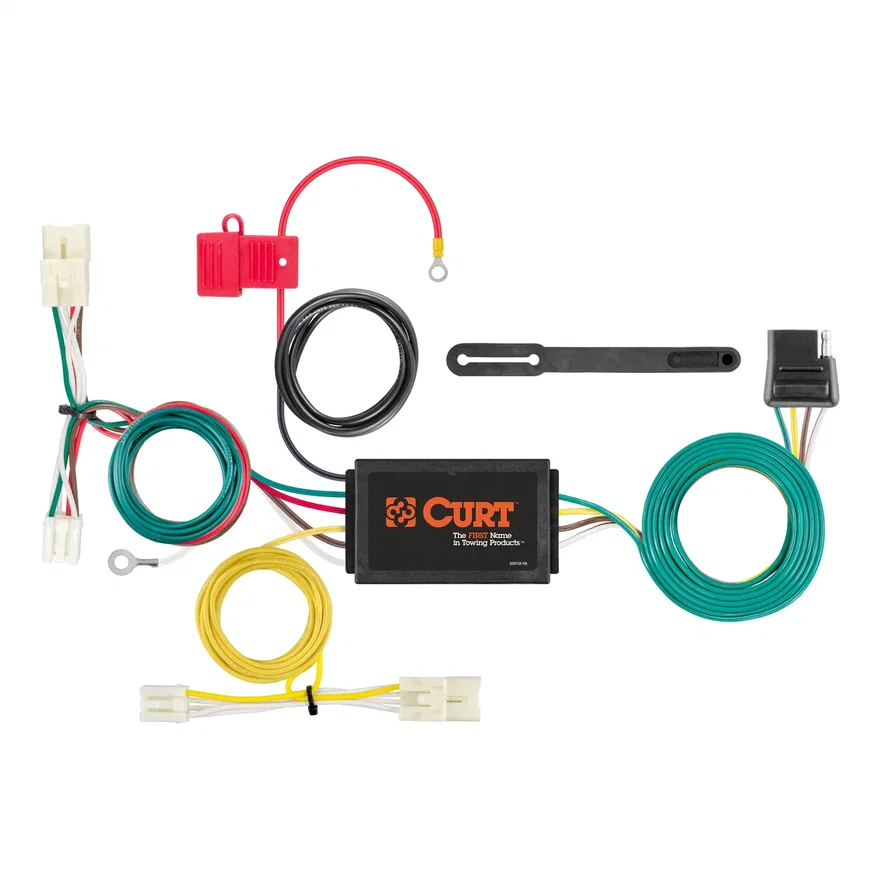 Custom Wiring Harness; 4-Way Flat Output; Select Hyundai Sonata