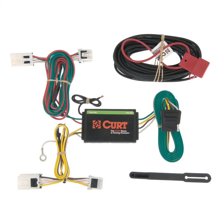Custom Wiring Harness; 4-Way Flat Output; Select Nissan NV1500; NV2500; NV3500
