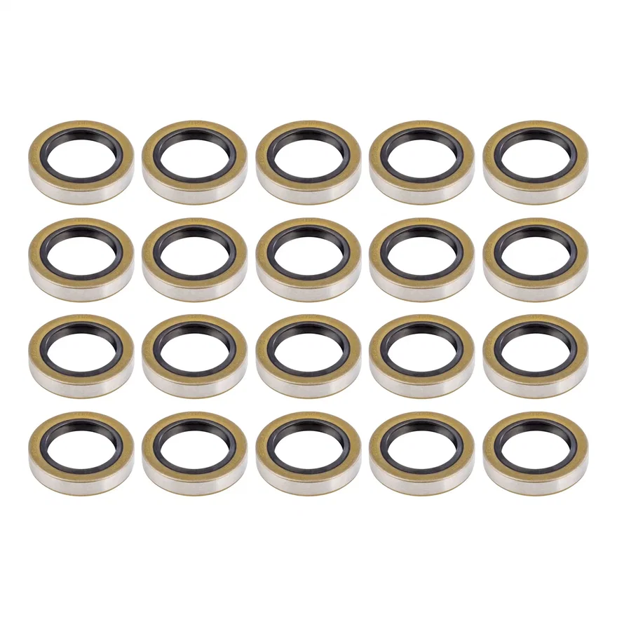 Double Lip Grease Seal; 3;500-4;400-lb. Axles; 1.719in. Spindle Shaft; 20 Pack