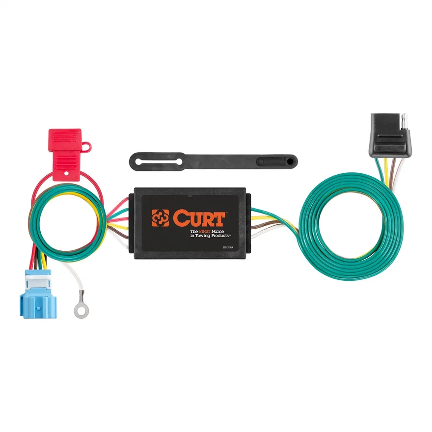 Custom Wiring Connector; 4-Way Flat Output; Select Honda Odyssey