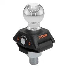 RockerBall 2-5/16in. Cushion Hitch Trailer Ball (1in. Shank; 7;500 lbs; Packaged image 1