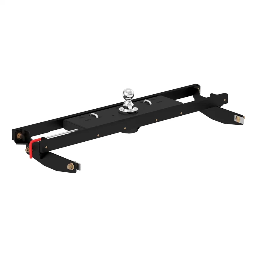 Double Lock Gooseneck Hitch Kit w/Brackets; Select Silverado; Sierra 2500; 3500