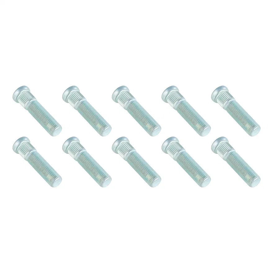 Axle Wheel Stud; 0.545in. Knurl; 1/2in.-20 Thread; 2in. Shoulder Length; 10 Pack