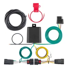 Custom Wiring Harness; 4-Way Flat Output; Select Jeep Wrangler JL; Gladiator image 1