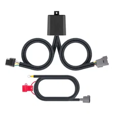 Custom Wiring Connector; 4-Way Flat Output; Select Toyota Tundra image 1