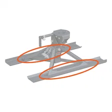 Replacement CrossWing 5th Wheel Hitch Skid Pads image 2