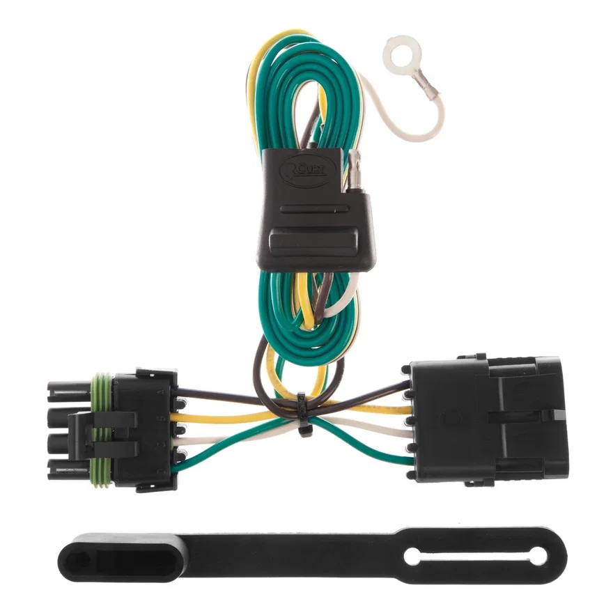 Custom Wiring; 4-Way Flat; Select GMC C1500; C2500; C3500; K1500; K2500; K3500