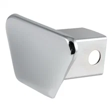 2in. Chrome Steel Hitch Tube Cover (Packaged) image 2