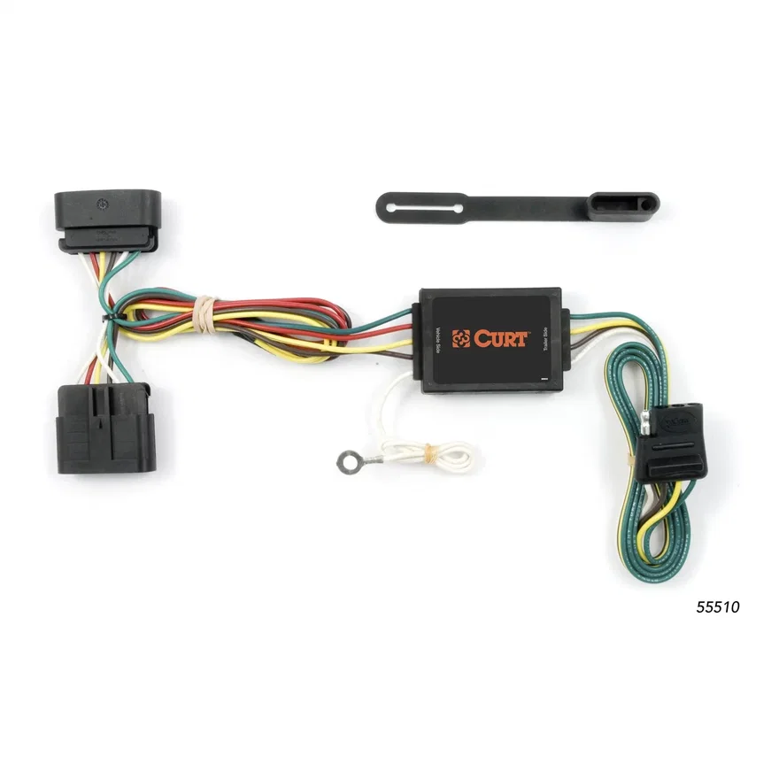 Custom Wiring; 4-Way Flat; Select GMC Canyon; Chevrolet Colorado; Isuzu I-Series