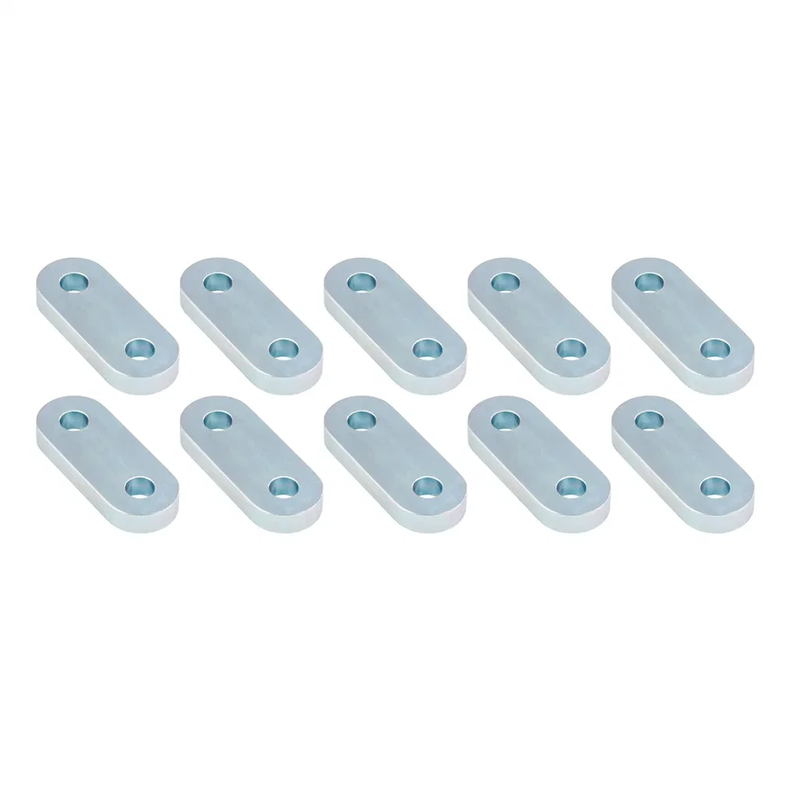 Shackle Links; 1/2in. Thickness; 2-1/4in. Center-to-Center; 10 Pack