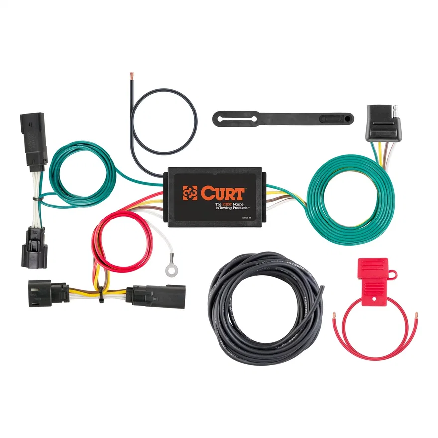 Custom Wiring Harness; 4-Way Flat Output; Select Buick Encore