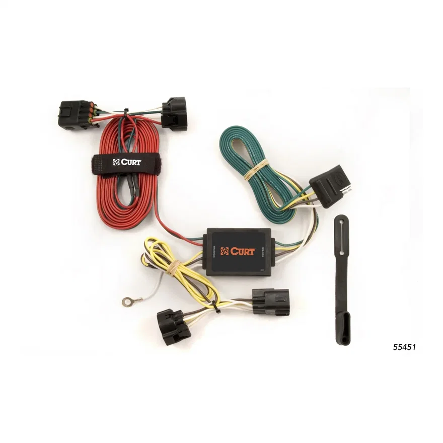 Custom Wiring Harness; 4-Way Flat Output; Select Jeep Grand Cherokee