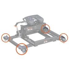 Replacement Handles for Puck System Adapter; Fits Select Ram 2500; 3500 image 2