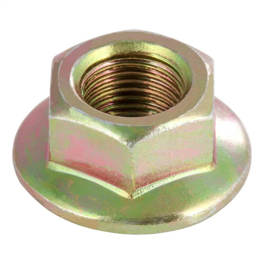 Hex Flange Nut for Axle U-Bolt-9/16in.-18 Thread End