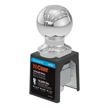 2-5/16in. Trailer Ball (1-1/4in. x 2-5/8in. Shank; 10;000 lbs.; Chrome; Packaged image 3